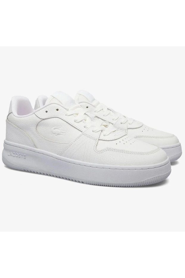 L001 Leather Mens Sneaker Genuine Leather Men's Casual Sports Shoes White