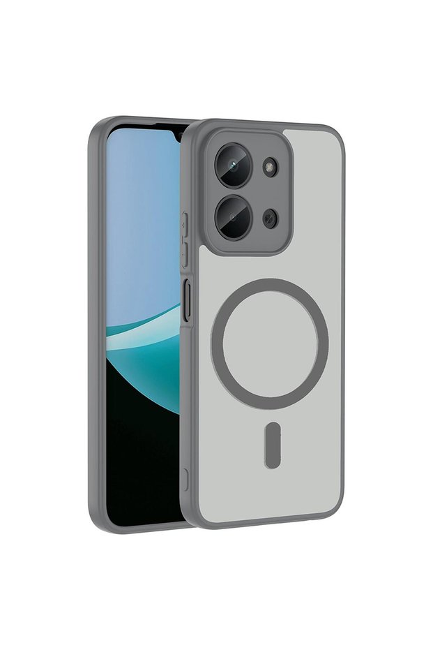 Xiaomi Redmi 15C Compatible Case Magsmoke Neo Gray