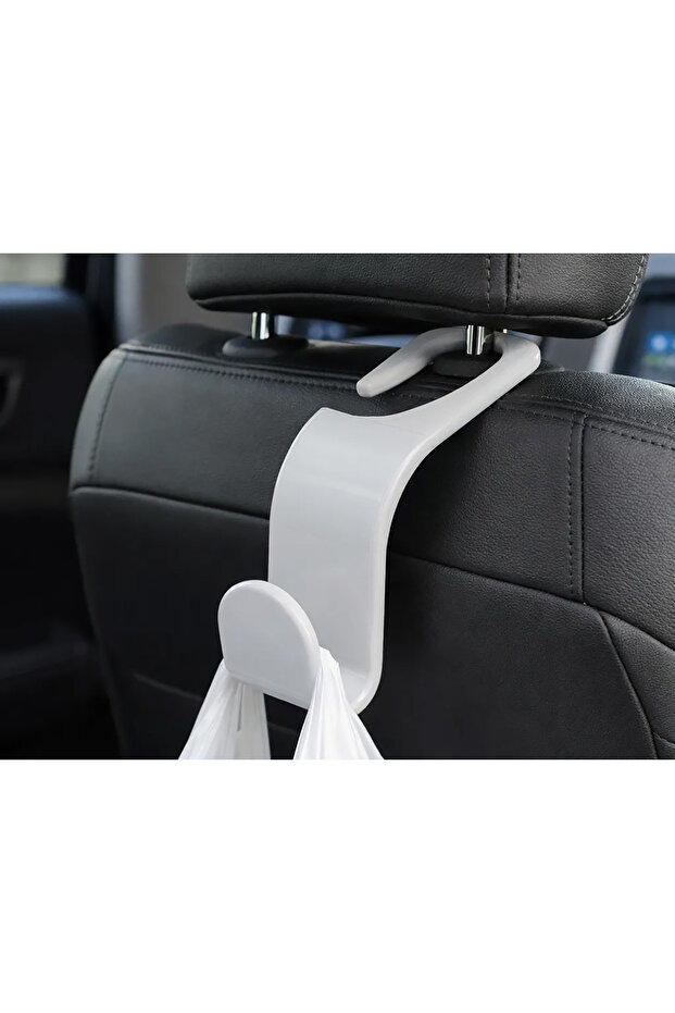 Car Seat Back Hanger – Auto Headrest Hook, Prati Bag Holder, Multi-Purpose Organizer