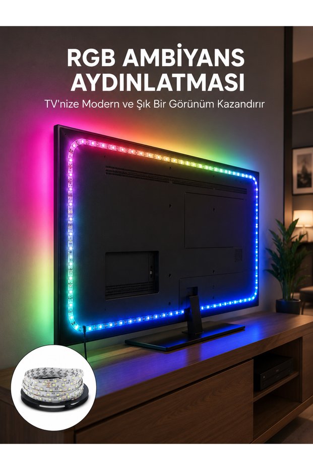 شريط إضاءة LED متزامن مع الموسيقى، الجيل الجديد من إضاءة التلفزيون