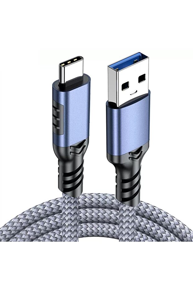 كابل USB بطول 3.0 متر متوافق مع الهواتف الذكية
