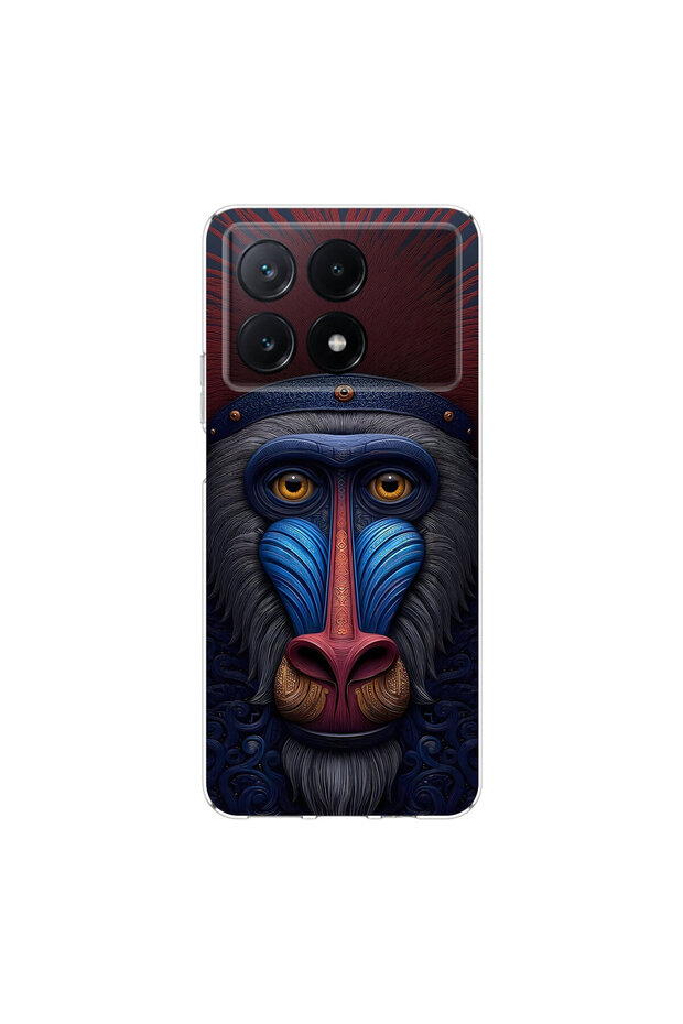 Poco X6 Pro Compatible Table 4 Design Transparent Case