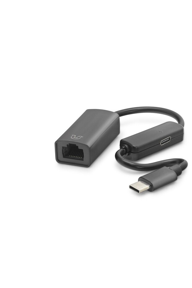 Black 10/100Mbps Typec Usb2.0 Pd Power Ethernet Adapter for Office Home Office Network Converter