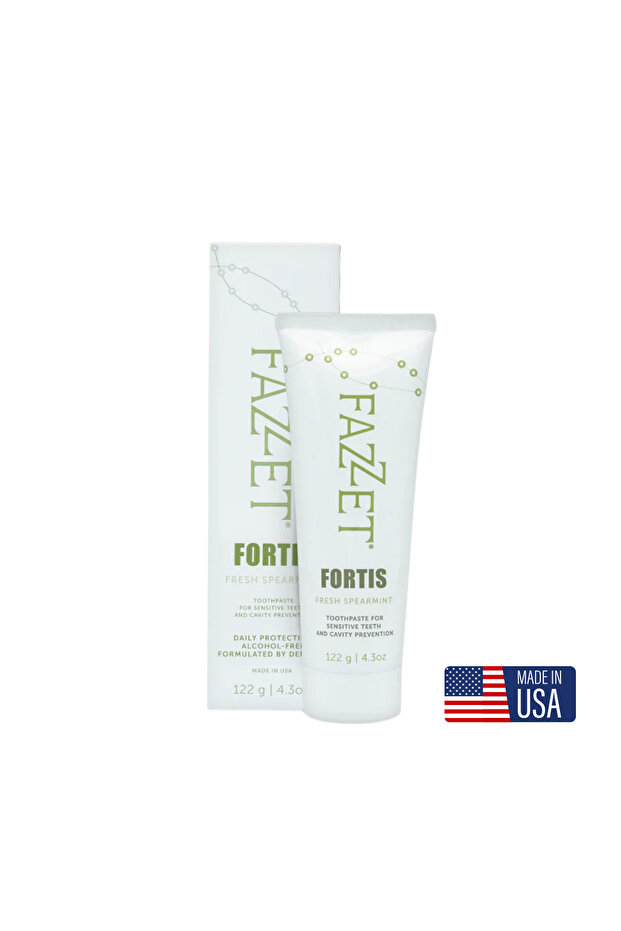 Fazzet Fortis Toothpaste 122g Sensitivity and Cavity Prevention
