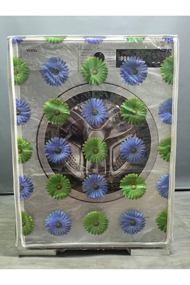 Transparent Pvc Washing Machine Cover – Waterproof, Durable, and Protective Against Water and Dust