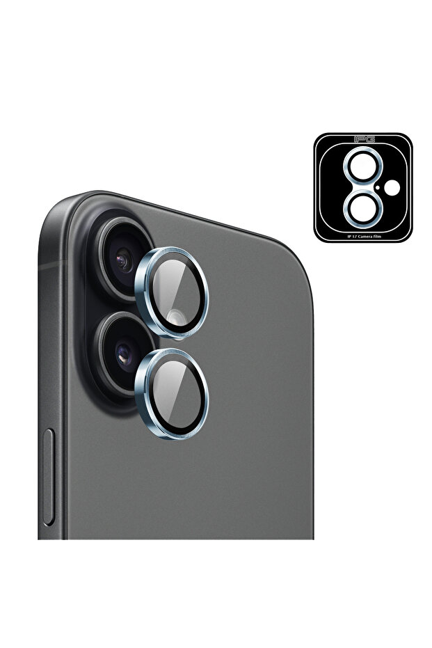 واقي عدسة الكاميرا ProLENS لهاتف iPhone 17 مع إطار من الألومنيوم على شكل قرص مضغوط، زجاج مقاوم للكسر