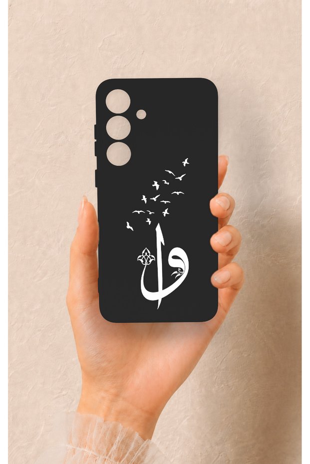 غطاء سيليكون متوافق مع سامسونج S25 بلس بنمط إليف فاف