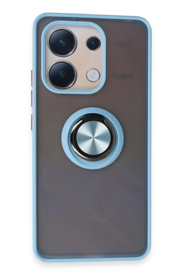 Aconcept Redmi Note 13 4g Case Montreal Silicone Cover with Ring - (32225) Ice Mi