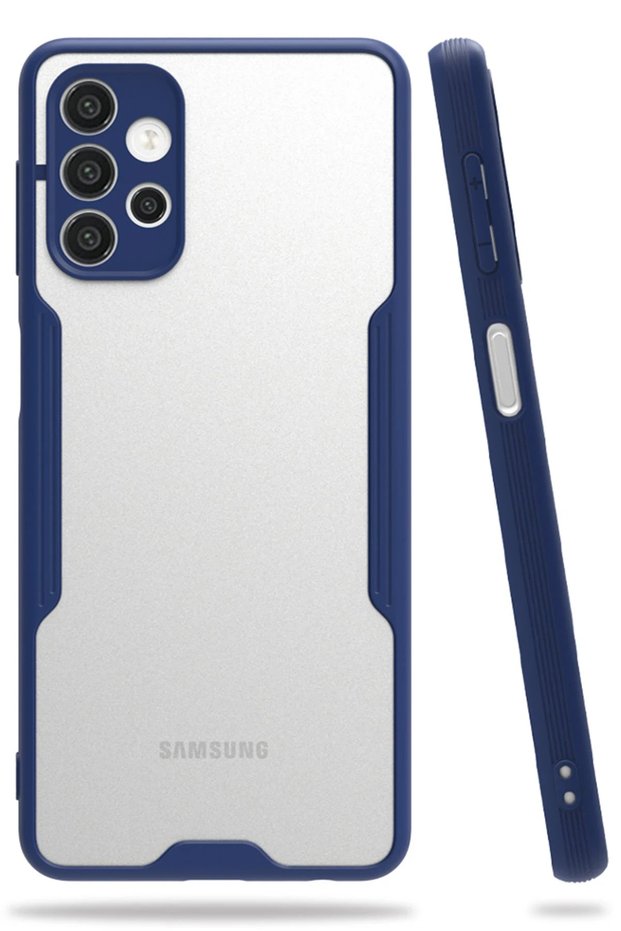 Aconcept Galaxy A72 Case Platinum Silicone (212758) - Navy Blue