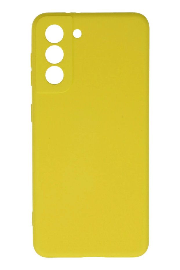 Aconcept Galaxy S21 Case Nano Inside Velvet Silicone (31016) - Yellow