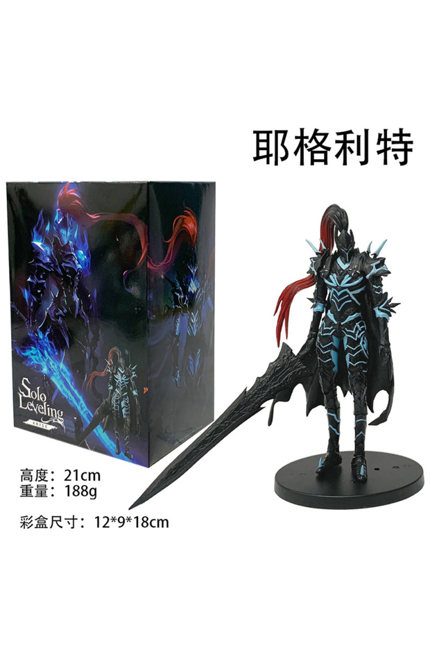 Bandai 1pcs with box 20cm In Stock Upgrade(Anime Version) Cha Hae-in Action Figure PVC Collect Model