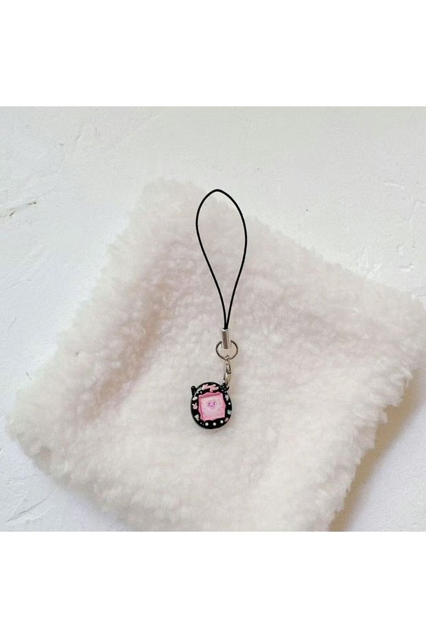 Bandai A ﻿ Miniature Tamagotchi Model Pendant Kawaii Mini Alloy Keychain Charm for Phone or Mini Sc