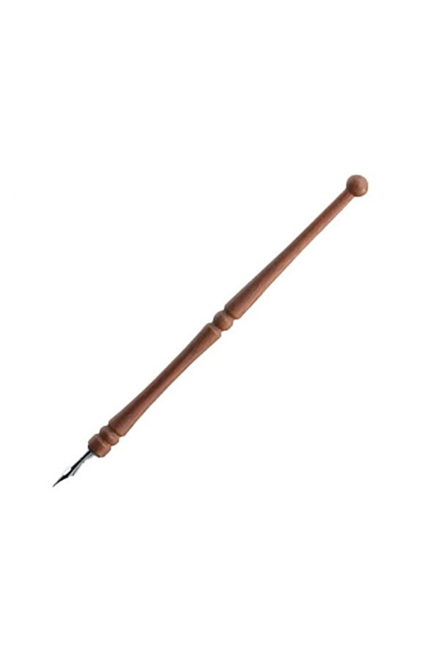 Antique Mahogany Wood Dip Steel Tip 4351-56