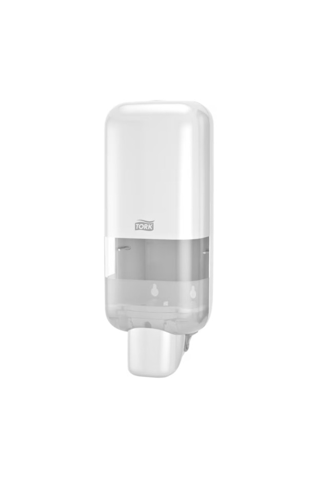 Liquid Soap, Foam Soap and Disinfectant Dispenser White S4 Manual Wall Mounted (564500)