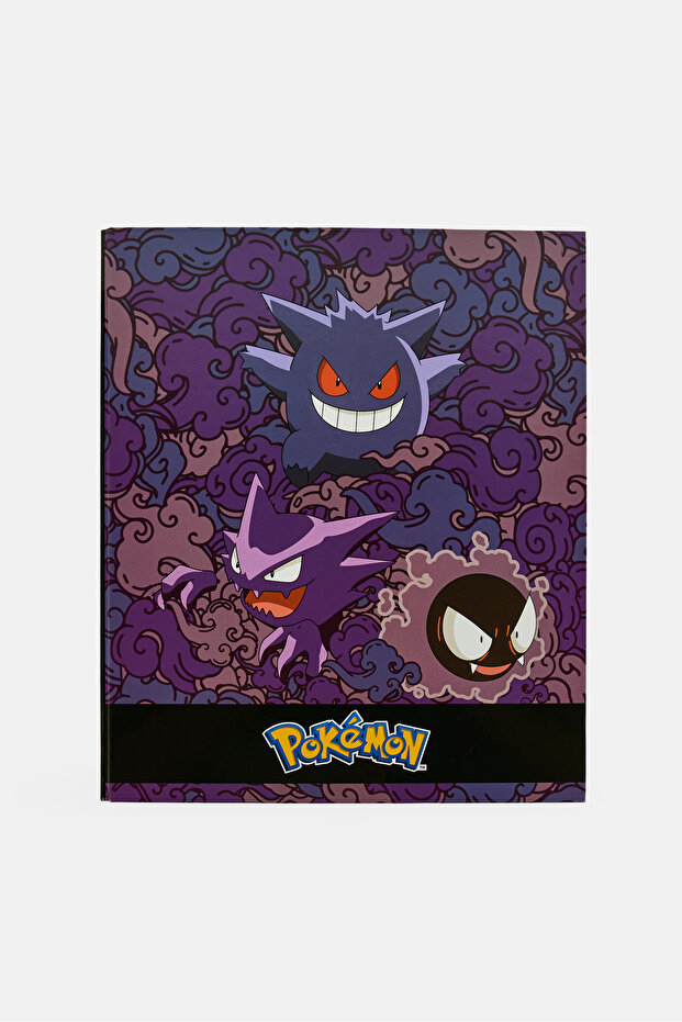 Gengar 4 Ring Binder, Purple