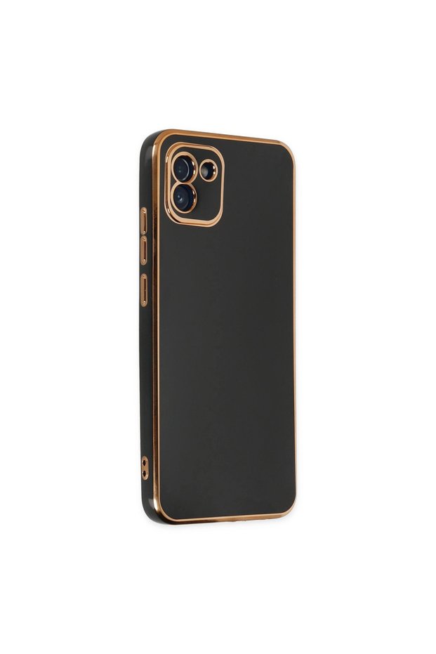 Samsung Galaxy A03 Case Volet Silicone - Black