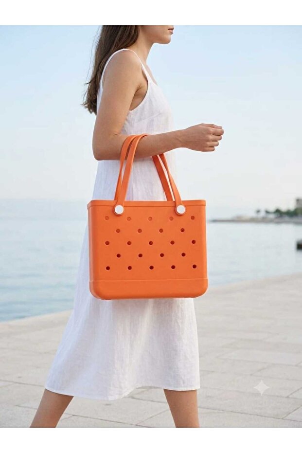 Women's Beach Bag – Perforated Eva Material – Water Resistant – Suitable for Daily Use