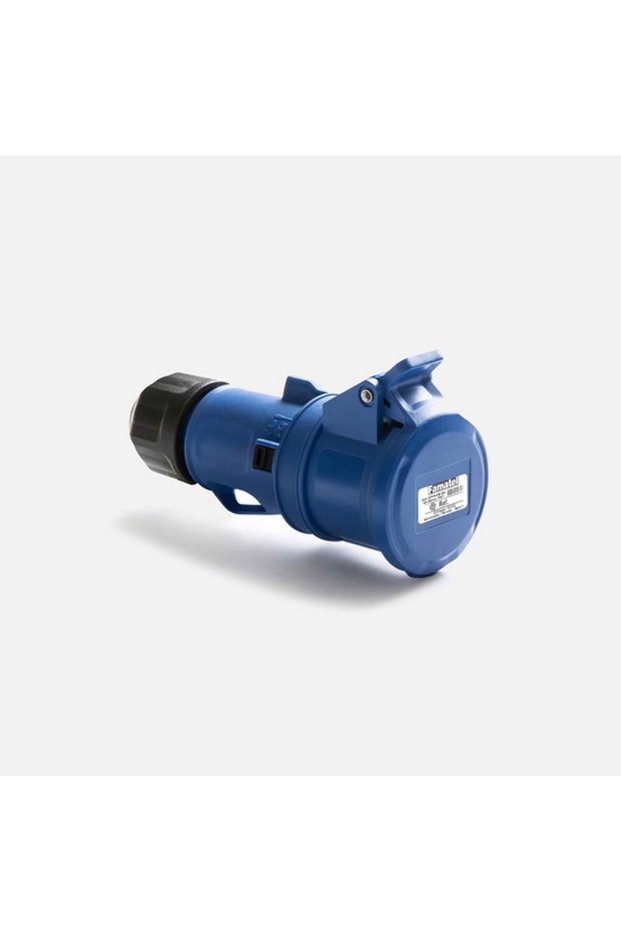 Rubber Female Plug 3X 32A Ip44/54