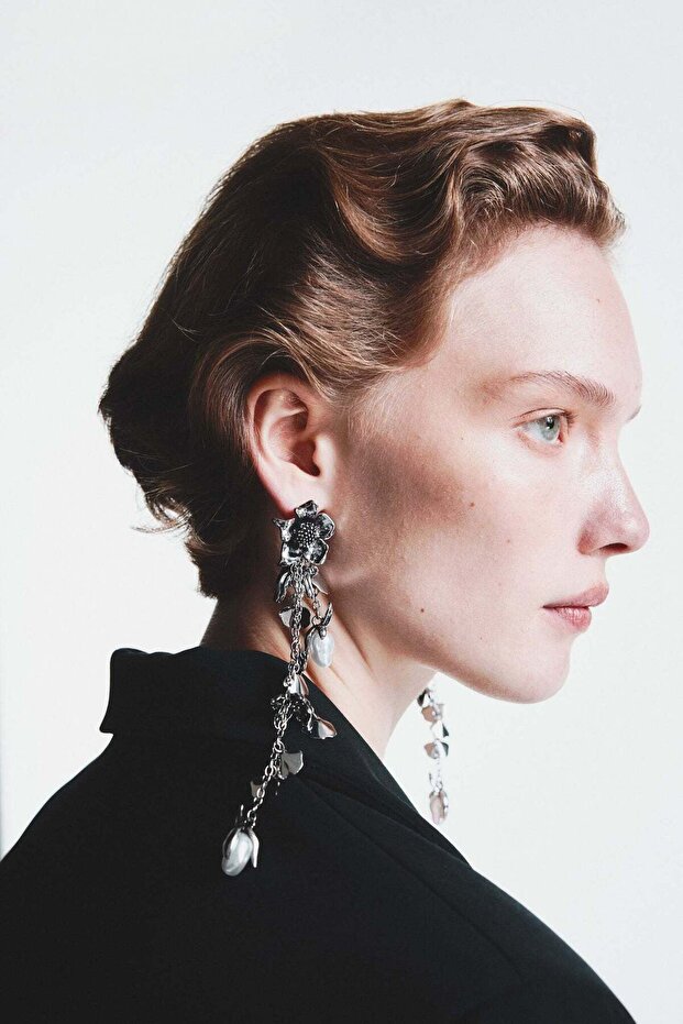 Long earrings
