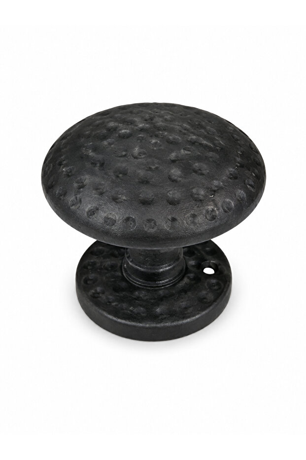 Hammer Forged Patterned Fixed Mallet – Brass Raw Material – Surface Screwed – Ø70 mm – Oxide