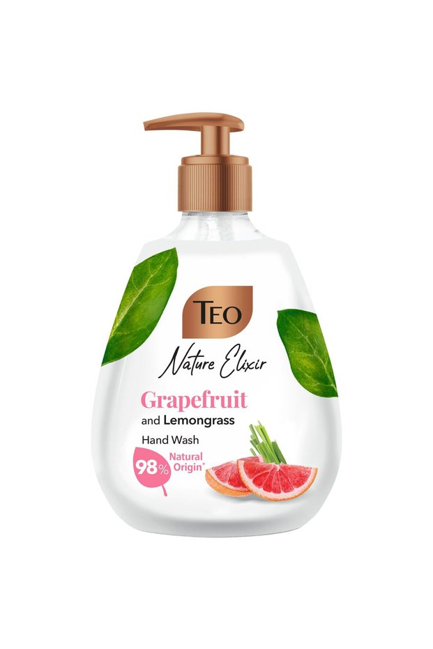 Sapun Lichid, Teo, Pompa 400 ml Grapefruit,