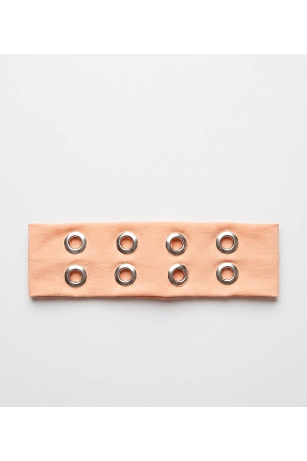 Metal Studded Perforated Y2K Pinterest Cotton Stretchy Soft Hair Band Punk Bandana 6.5cm