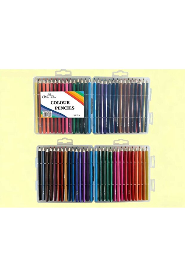 Win Plus Color Pencil Set, 30 pcs, LPB-30W