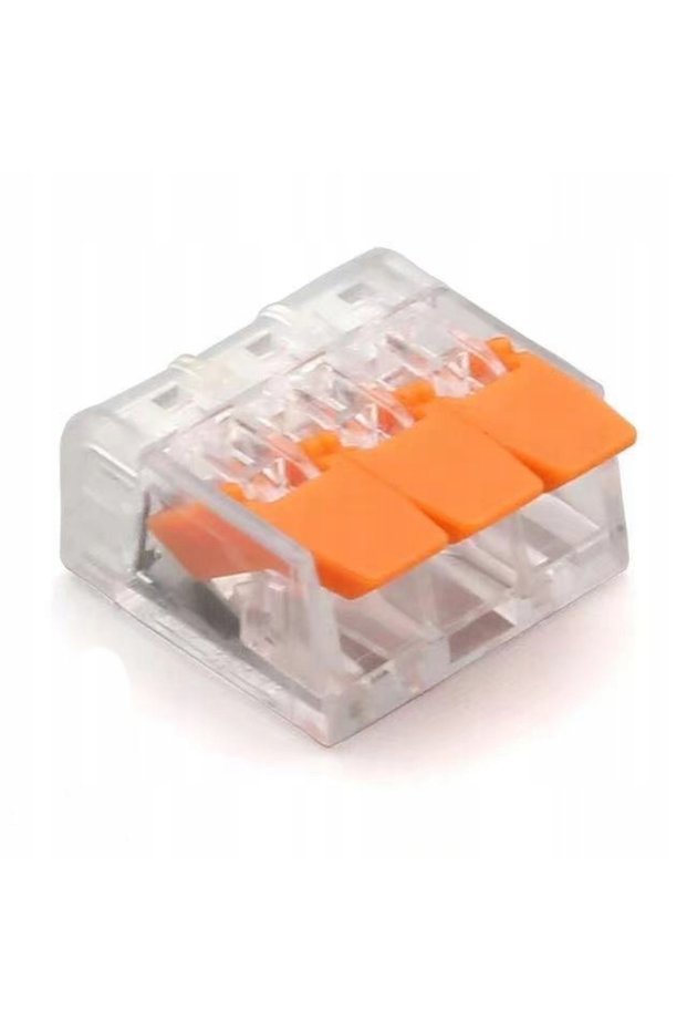 100x Conector rapid de iluminat 3P