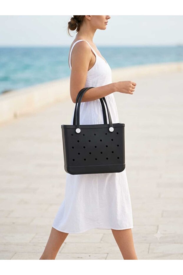Women's Beach Bag – Perforated Eva Material – Water Resistant – Suitable for Daily Use