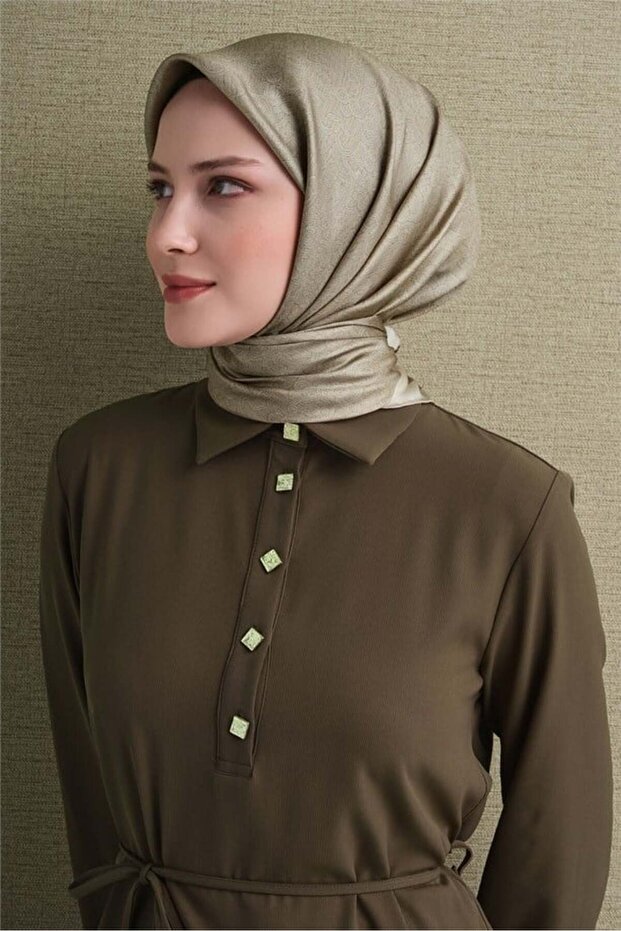 وشاح حرير ساتان 9601D-09