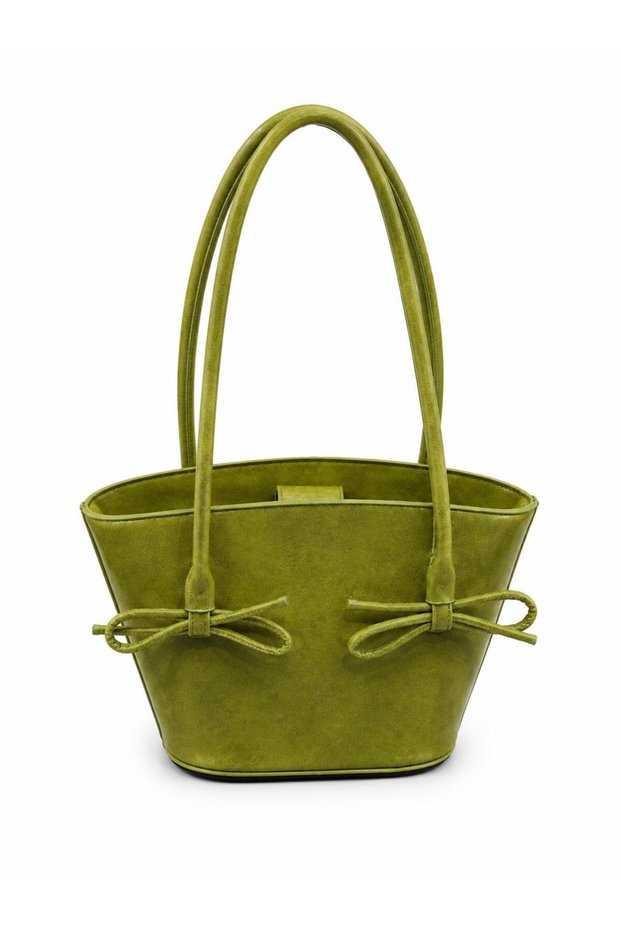 Steylebags Olivia Bowknot Women's Shoulder Bag with Inner Pocket, 16X25 Size