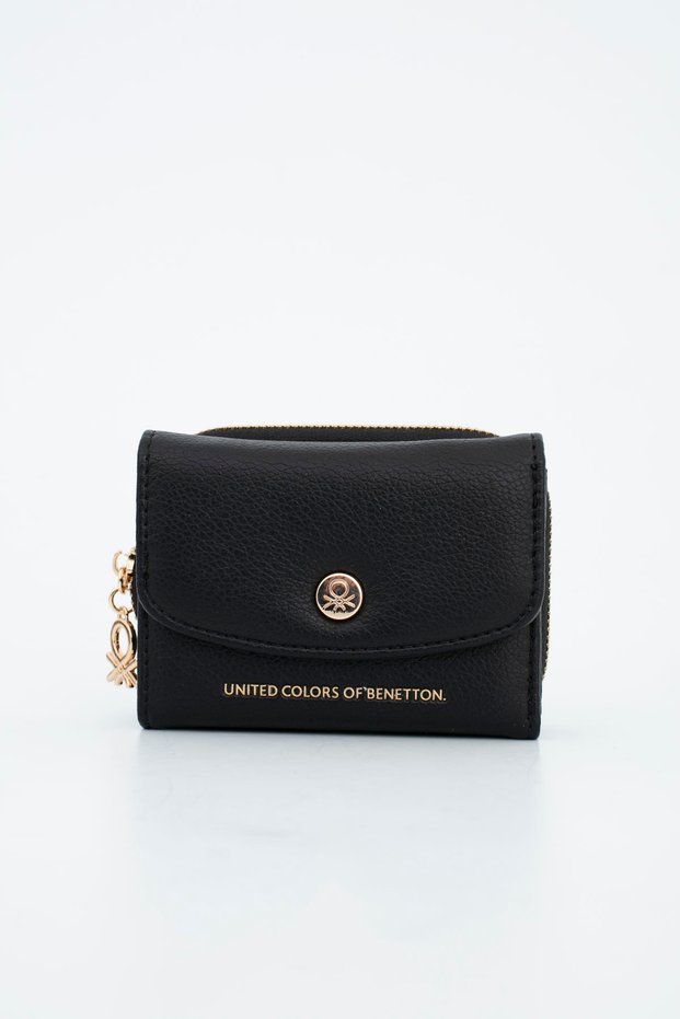 Benetton Women's Wallet Black Bnt1875