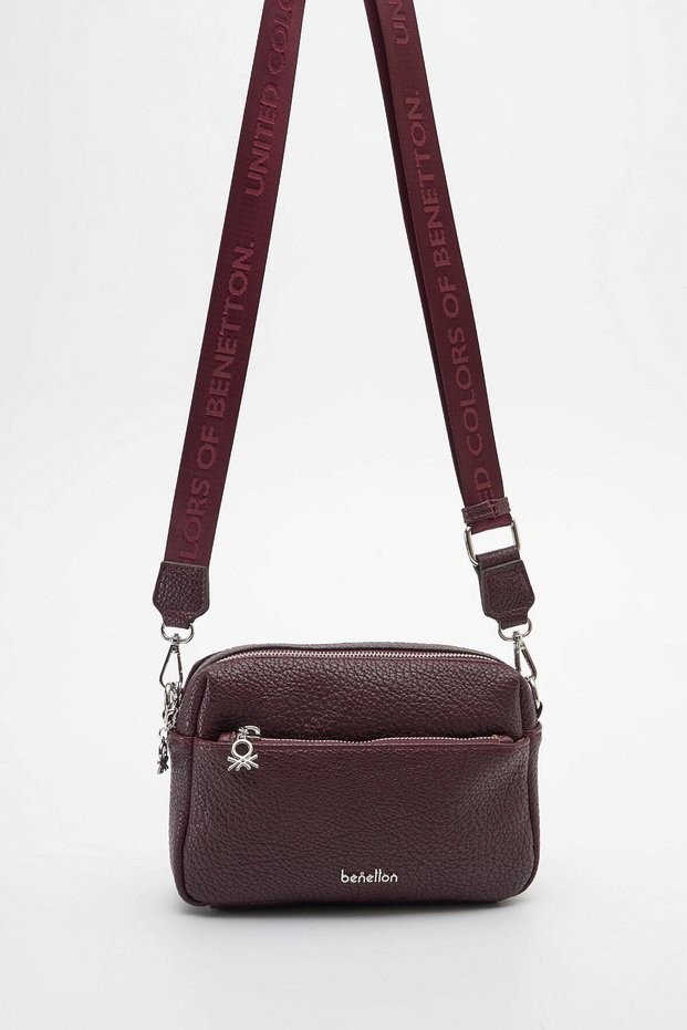 Benetton Women's Crossbody Bag Bordo Bnt1937