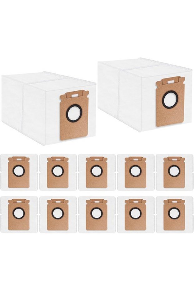 10 Dust Bags - For Roborock H50 Ultra, Robot Vacuum Cleaner Accessories, Handheld Vacuum Cleaner Accessories, Robotic Vacuum Cleaner Dust Bags,