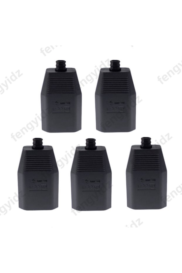 black socket 5pcs 1PCS Rewirable European Power Cord CE Male Plug Female Socket Electrical Plug Indu