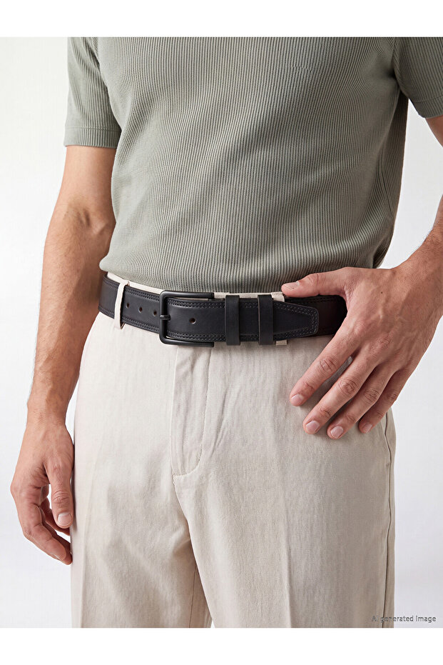 Trendlucky Leather Look Men's Belt with a Difference