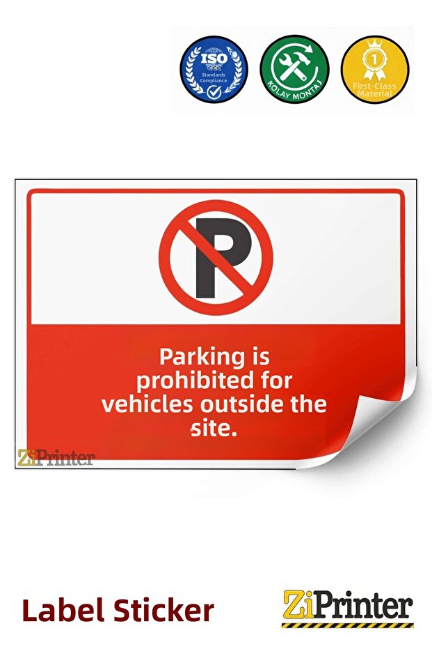 Welding Outside the Workshop Without Permission Is Prohibited Isg Warning Sign Sticker 70X100 cm