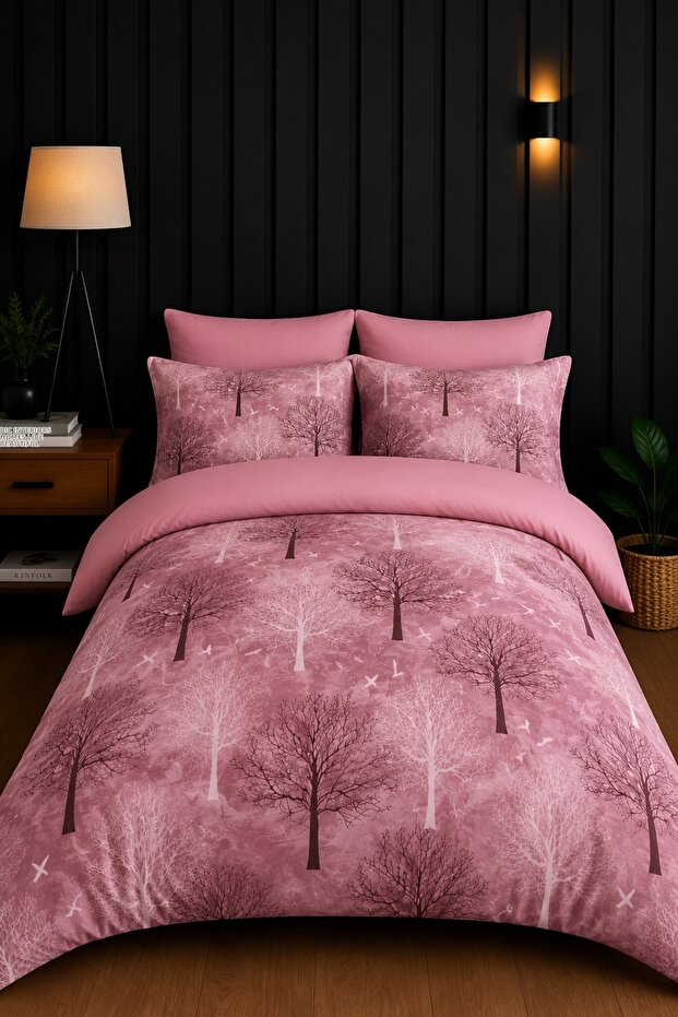 Double Elastic Sheet Duvet Cover Set | Cotton |