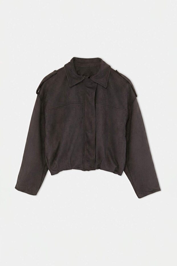 Lacivert Oversize Mont TWOAW26MO00125 - 5