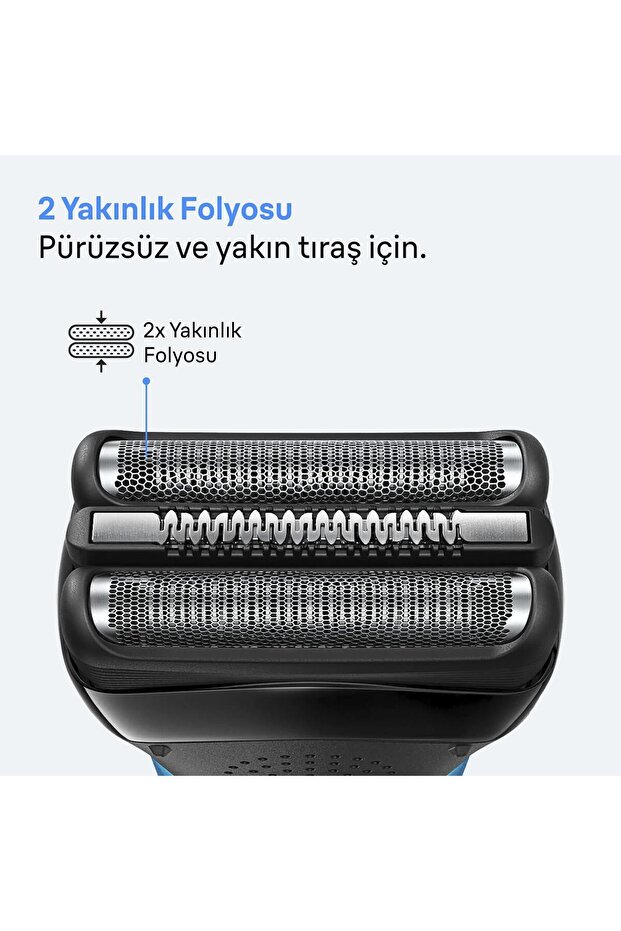 Series 3 Elektrikli Sakal Şekillendirici ve Tıraş Makinesi, Islak ve Kuru, 310BT - 3