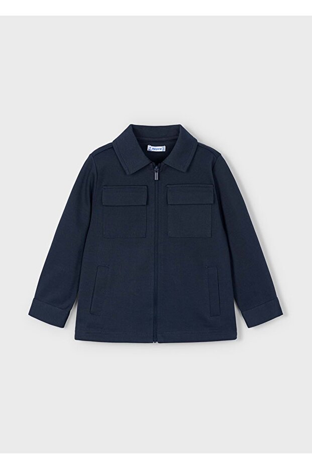 Boy's Winter Shirt Dark Blue