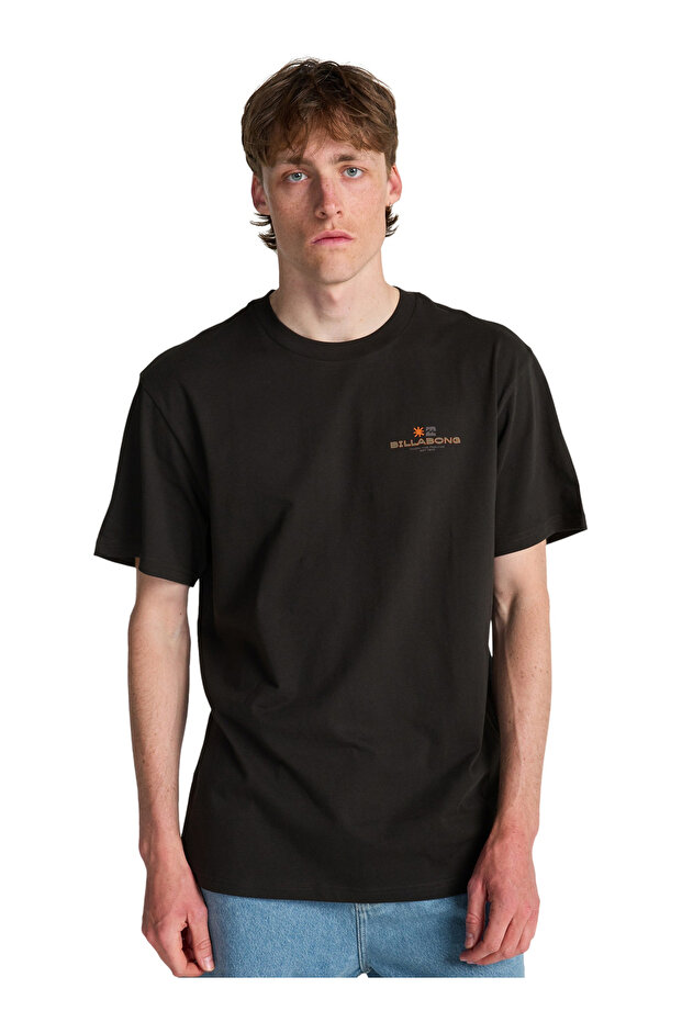 Secret Spot Ss Black Bicycle Modern Fit Men's T-Shirt