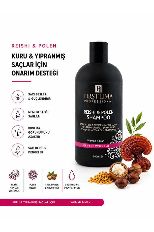 Herbal Care Shampoo Special for Dyed and Damaged Hair 500 ml Dandruff