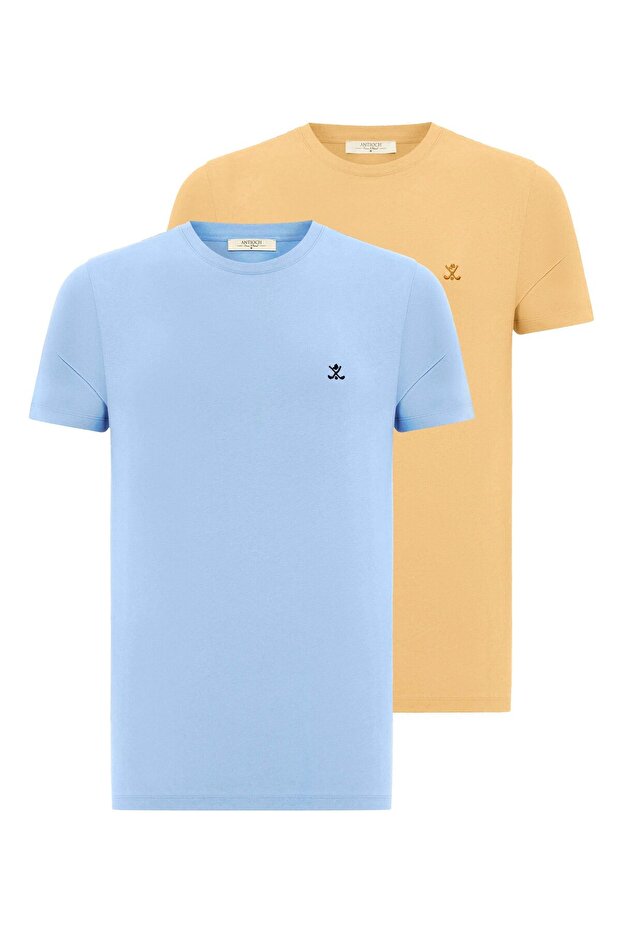 2-pack basic crew neck t-shirt