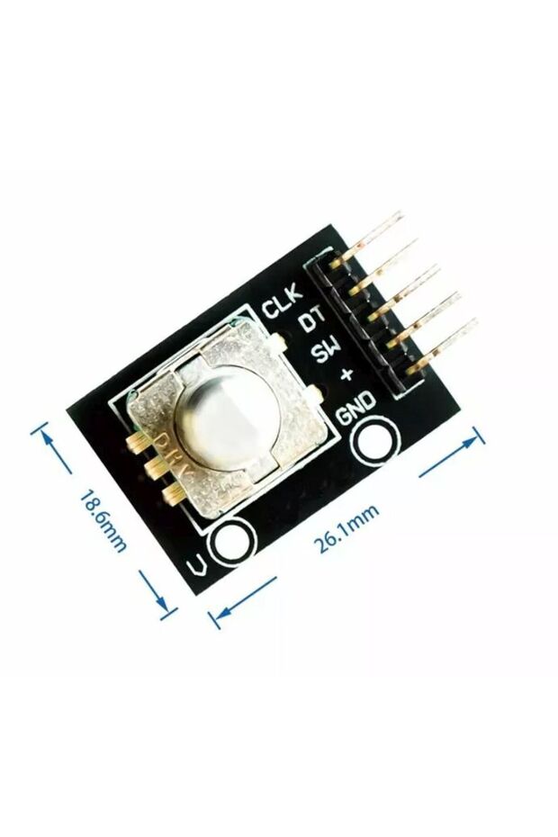 360 Derece Rotary Encoder KY-040 - 4