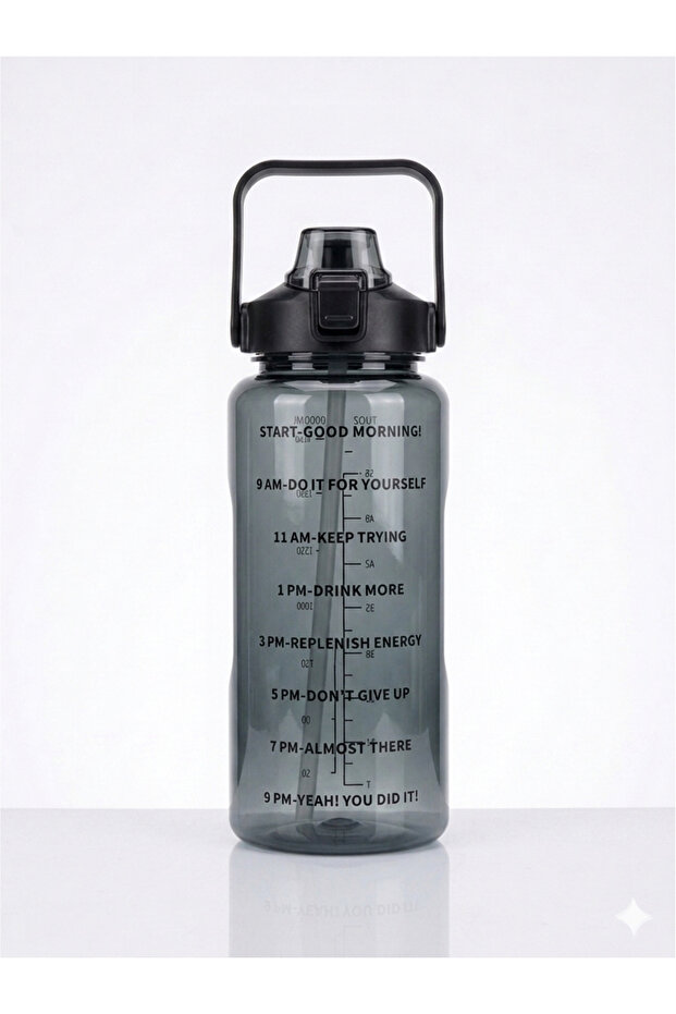 2 Lt Motivational Sports Water Bottle Bpa Free