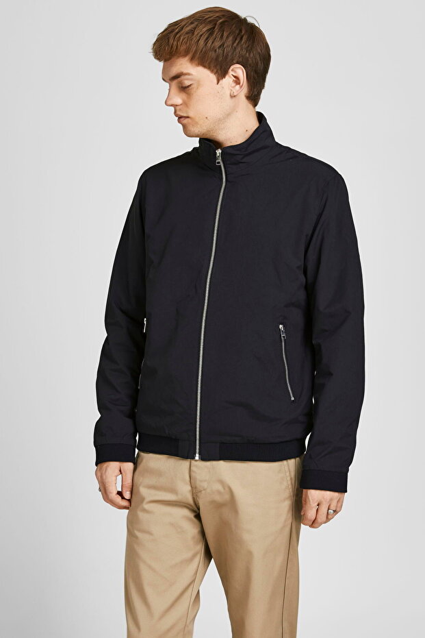 Dik Yaka Bomber Ceket - 2