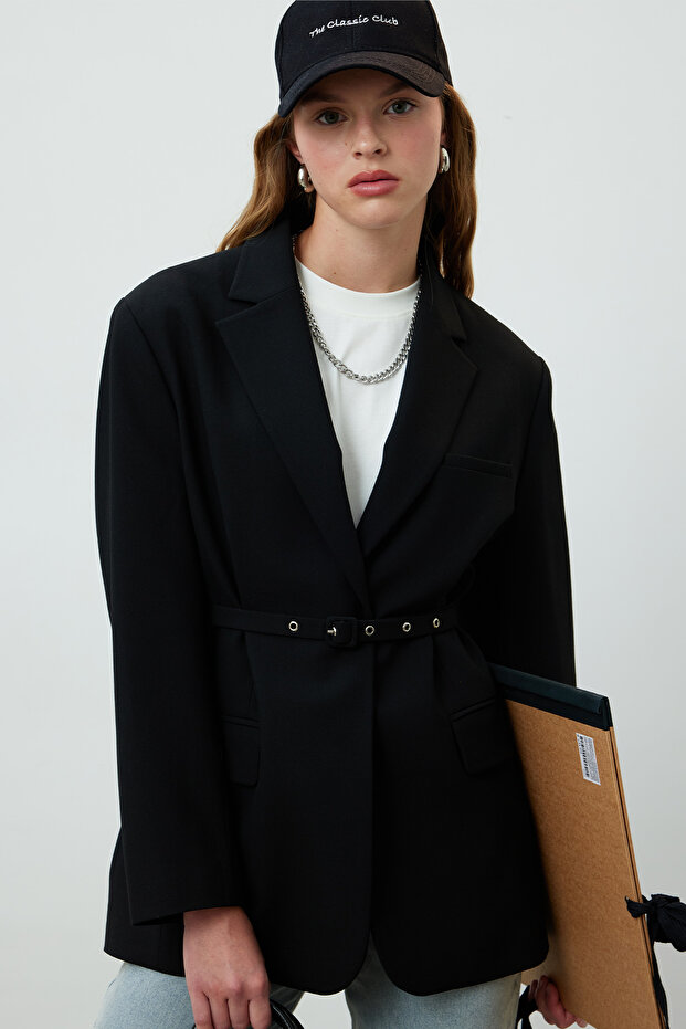 JACHETA BLAZER CUREA NEGRA - 2