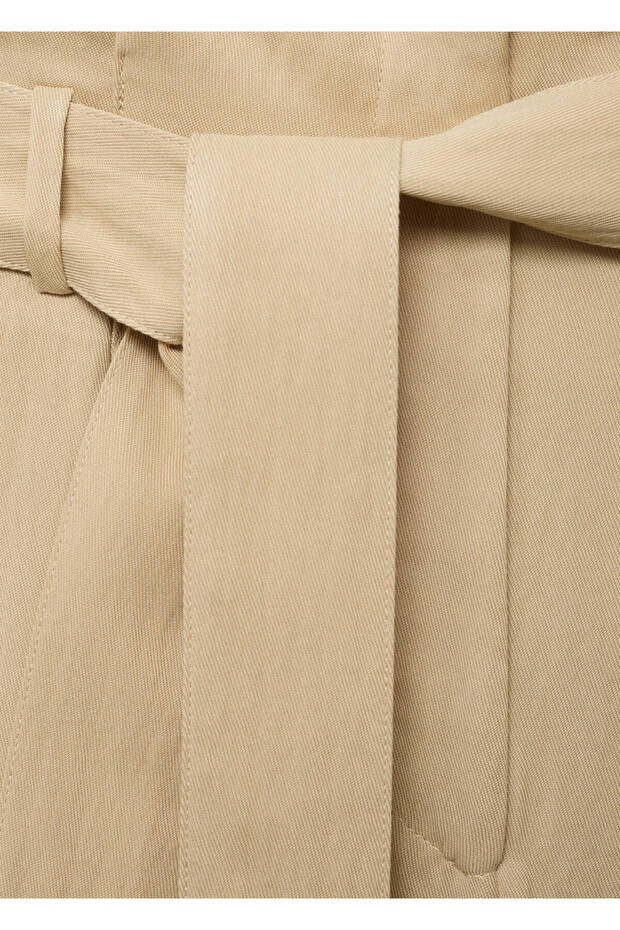Lyocell Paperbag Pants - 5