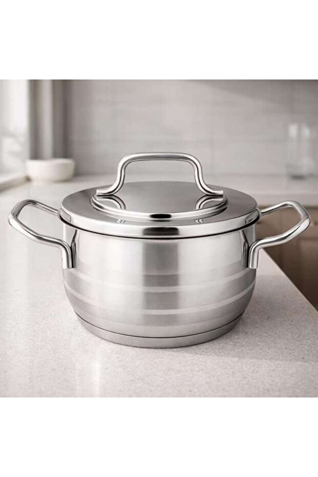Astra Cooking Pot With Lid Dia28cm -chrome